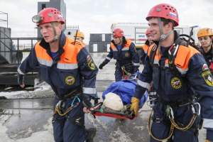 В Астраханской области прошли учения спасателей