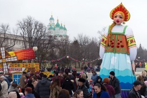 В Астрахани Масленицу встретят на площади Ленина