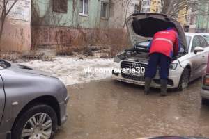 В Астрахани произошла крупная коммунальная авария