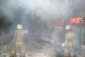 Пожар в Астраханской области