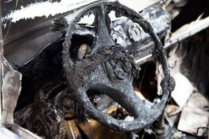 В Астраханской области накануне произошло четыре пожара, в двух из них сгорели автомобили