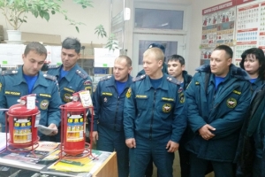 В Володарском районе прошли сборы Государственного пожарного надзора Астраханской области