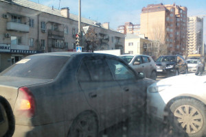 Очередное ДТП на перекрестке улиц Кирова и Николая Островского