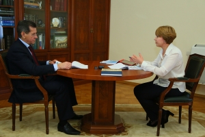 Астраханский губернатор поставил задачу обеспечить рост ВРП в 2015 году, несмотря на ситуацию в мировой экономике