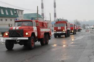 Крупный пожар в магазине в Астраханской области
