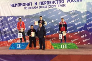 Астраханский борец (спорт глухих) завоевал бронзовую медаль на первенстве России