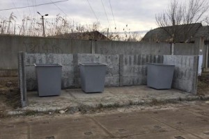В Астраханской области мужчина украл мусорный контейнер