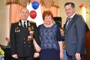В Астрахани чествуют супружеские пары ветеранов боевых действий и участников локальных конфликтов