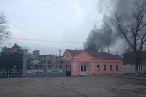 Подробности пожара на заводе в Астрахани