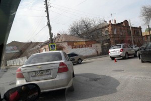 ДТП на пересечении улиц Волжской и Бакинской
