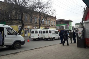 На улице Кирова в очередной раз столкнулись пассажирские «Газели»