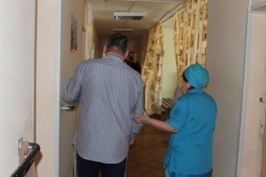 В Астраханском доме-интернате для престарелых и инвалидов прошла учебная эвакуация