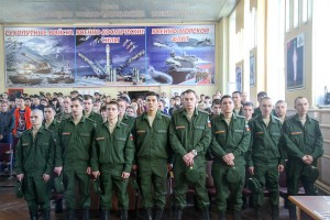 В Астраханской области проводили в армию первую партию призывников