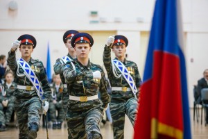 В Астрахани названы победители конкурса знамённых групп и почётного караула