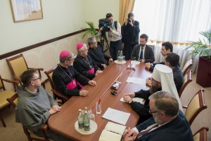 Александр Жилкин встретился с дипломатическим посланником Ватикана