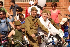Завтра в Астрахани состоится велопарад, посвящённый Дню Победы