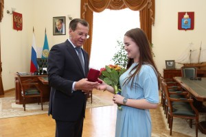 Астраханка Василиса Карякина завоевала золотую медаль на Молодежных Дельфийских играх