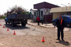 В Астраханской области грузовик сбил женщину