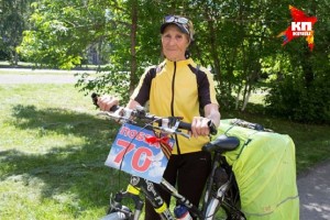 76-летняя велосипедистка из Твери отправилась в многокилометровый пробег до Астрахани
