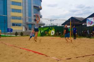 Впервые в Астрахани состоялся открытый студенческий турнир по пляжному волейболу