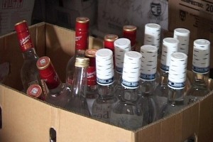 Из Астраханской области пытались вывезти более одной тысячи литров контрафактного алкоголя