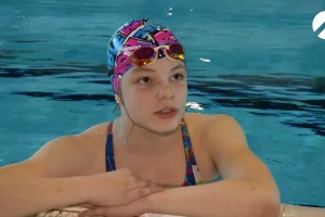 Астраханская спортсменка выиграла бронзу детских соревнований по плаванию в Казани