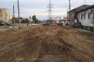 В Астрахани начались работы на улице Каховского в районе Больших Исад