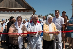 В астраханском селе Старица открыли новый водопровод