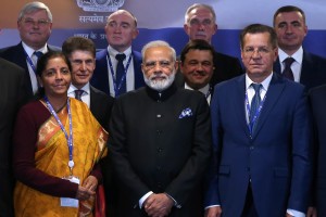 Глава Астраханской области Александр Жилкин встретился с премьер-министром Индии
