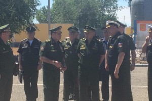 В Астрахань прибыл министр обороны РФ Сергей Шойгу