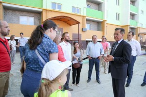 В Астрахани введён в эксплуатацию жилой дом микрорайона «Радужный»