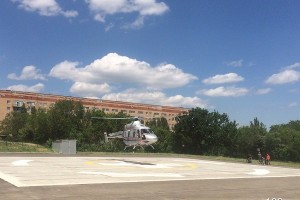 В Волгограде появился первый вертолёт скорой помощи