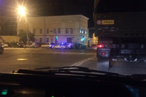 Видео с вечерней аварией на ул. Адмиралтейской попало в сеть