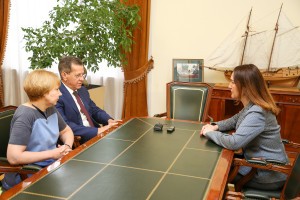Александр Жилкин встретился с замдиректора департамента министерства экономического развития РФ