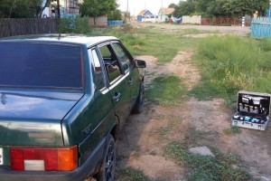 Пьяный житель Астраханской области угнал машину приятеля