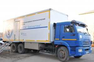 «Мобильная бригада» врачей детской поликлиники №1 за полгода посетила 48 населенных пунктов Астраханской области