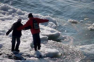 В Астраханской области лед еще слишком опасен