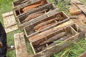 На Лысой горе в Волгограде нашли 7 ящиков со снарядами