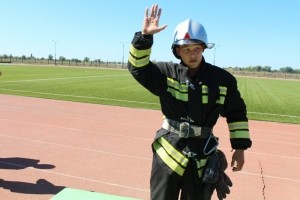 К Красноярском районе проведены соревнования среди дружин юных пожарных