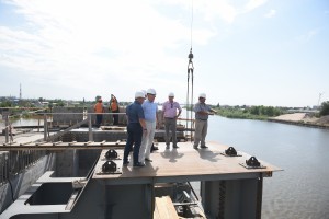 В Астрахани движение по мосту через реку Кривая Болда начнётся в сентябре