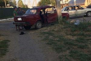 В Астрахани пьяный пенсионер за рулём «пятёрки» врезался в «газель»