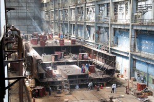 Астраханский завод «Лотос» осенью завершит строительство корпуса круизного лайнера