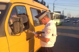 В Астраханской области 18 маршрутных такси вышли на линию в неисправном состоянии