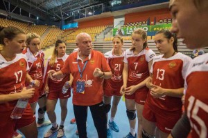 Гандболистки «Астраханочки» в составе молодёжной сборной России обыграли команду Норвегии
