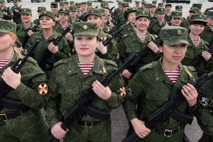 Российских девушек могут отправить служить в армию
