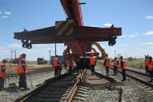 В Астраханском регионе отремонтировано 22 км железнодорожного пути