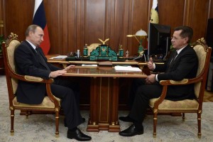 Работу регионального оператора в Астраханской области отметили на встрече с Путиным