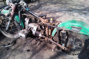 В Астрахани два 17-летних друга разобрали чужой мотоцикл