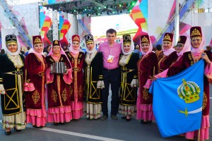Астраханский ансамбль «Дослык» выступил на Всероссийском фестивале «Тюрки России»