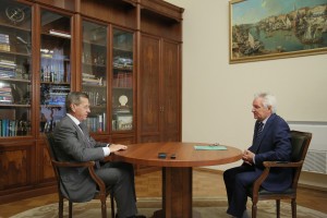 Александр Жилкин попросил депутата Госумы Александра Клыканова сосредоточиться на вопросах экологии дельты Волги